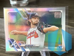 2021 Topps Series 1 Ian Anderson #239 RC Silver Rainbow Foil Atlanta Braves